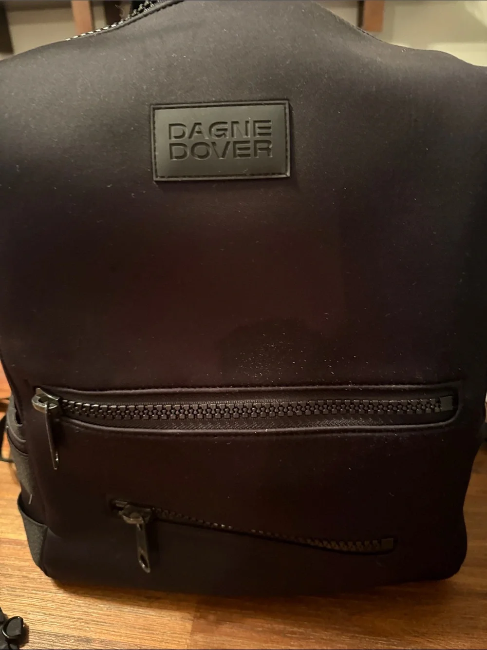 Dagne Dover Black Baby Bag Backpack